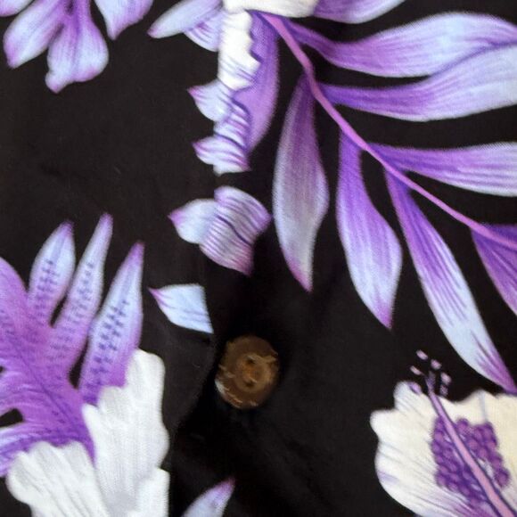 Winnie Fashion Vintage Hawaiian Short Sleeve Button Up Shirt Made in Hawaii - US - Picture 6 of 9